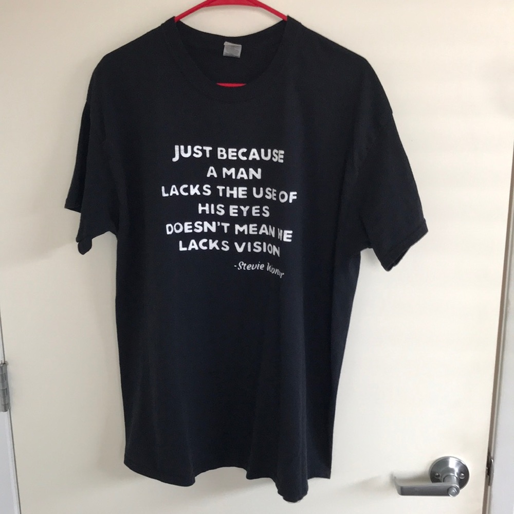Stevie Wonder quote t shirt